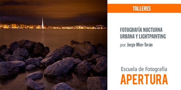 Taller de fotografía urbana nocturna y lightpainting