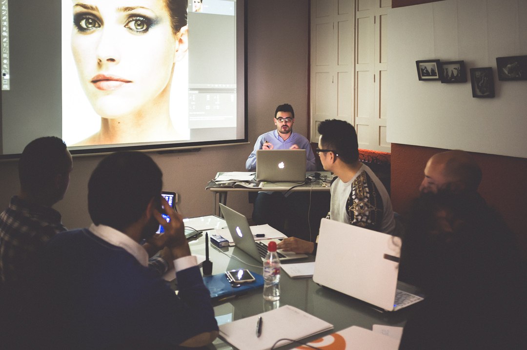 Taller  de postproduccion belleza moda Alberto Yagüe