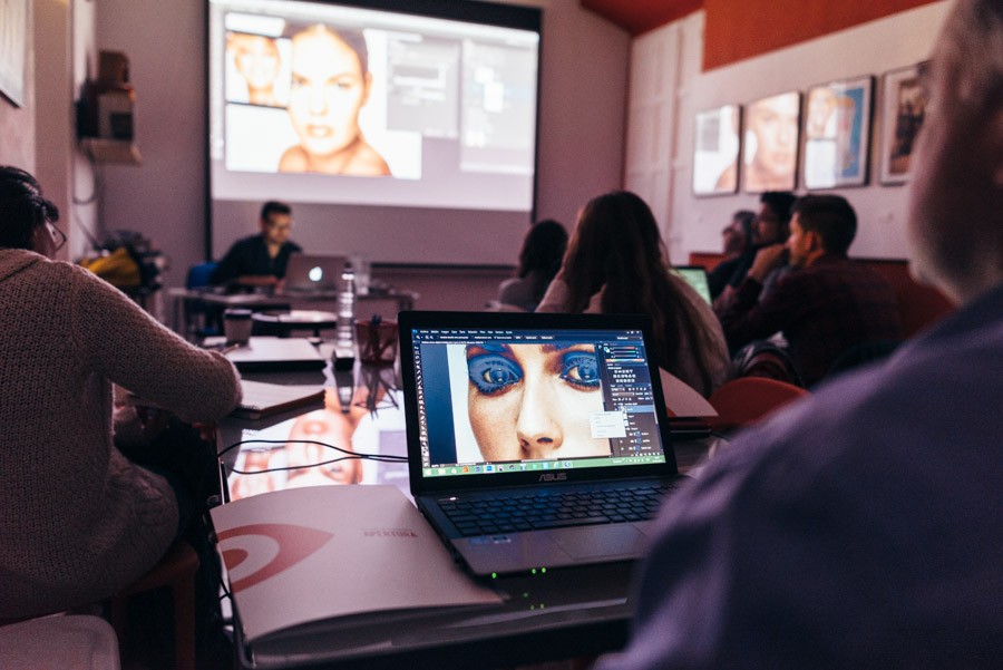 Taller postproducción moda con Alberto Yagüe en Málaga