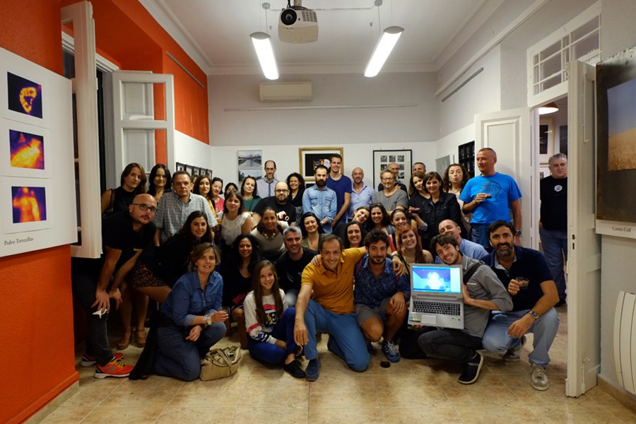 Inauguracion de la exposicion del curso de fotografía de autor 2015