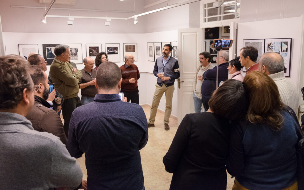 Inauguracion exposición Aula7 en Apertura