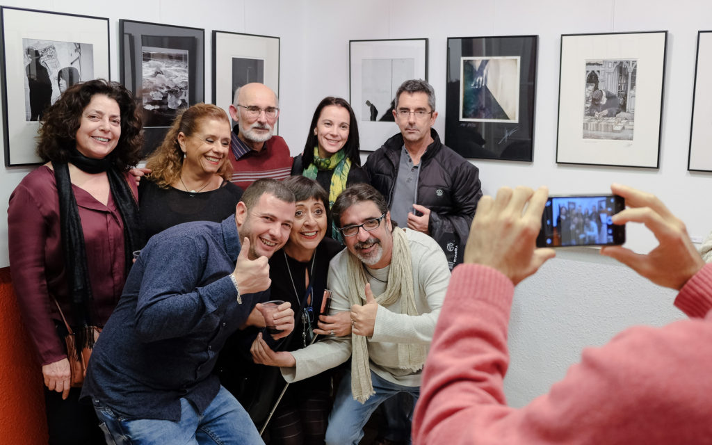 Inauguracion exposición Aula7 en Apertura